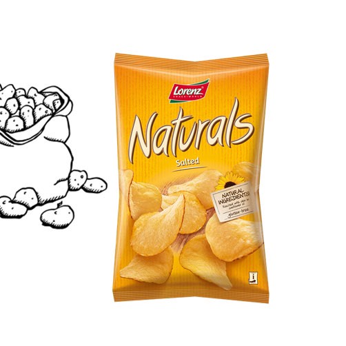 Snacks Naturals hiệu Lorenz 100G