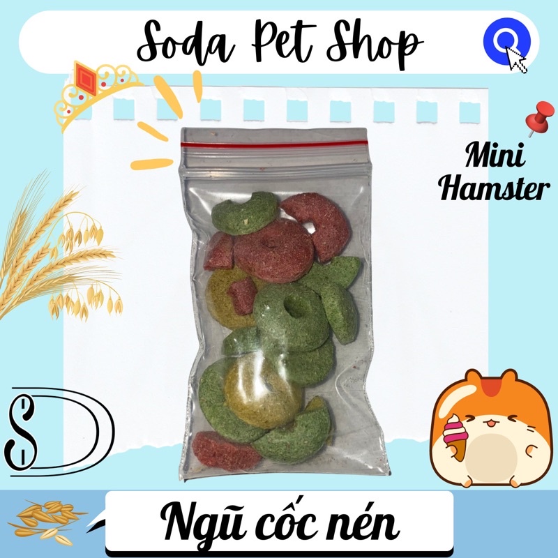 Ngũ Cốc Nén Cho Hamster