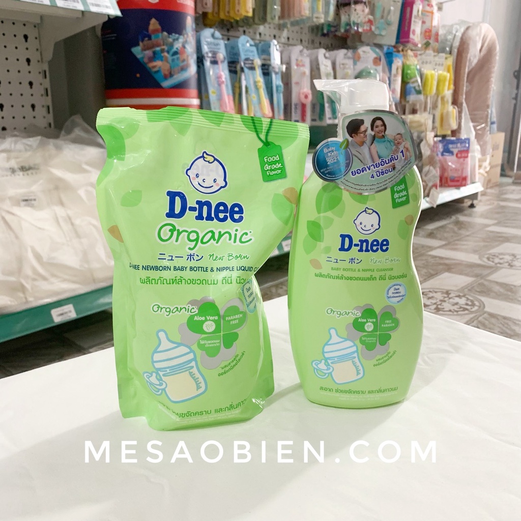 Nước rửa bình sữa Dnee organic Thái Lan
