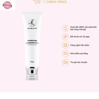 Kn beauty - sữa rửa mặt trắng da ngừa mụn - hydrating cleansing milk 100g
