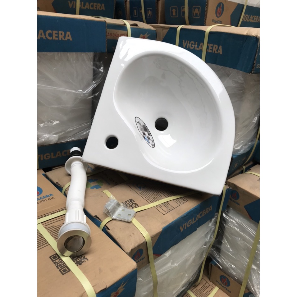 Chậu lavabo góc  Thái Bình rẻ kích  thước :36*36mm