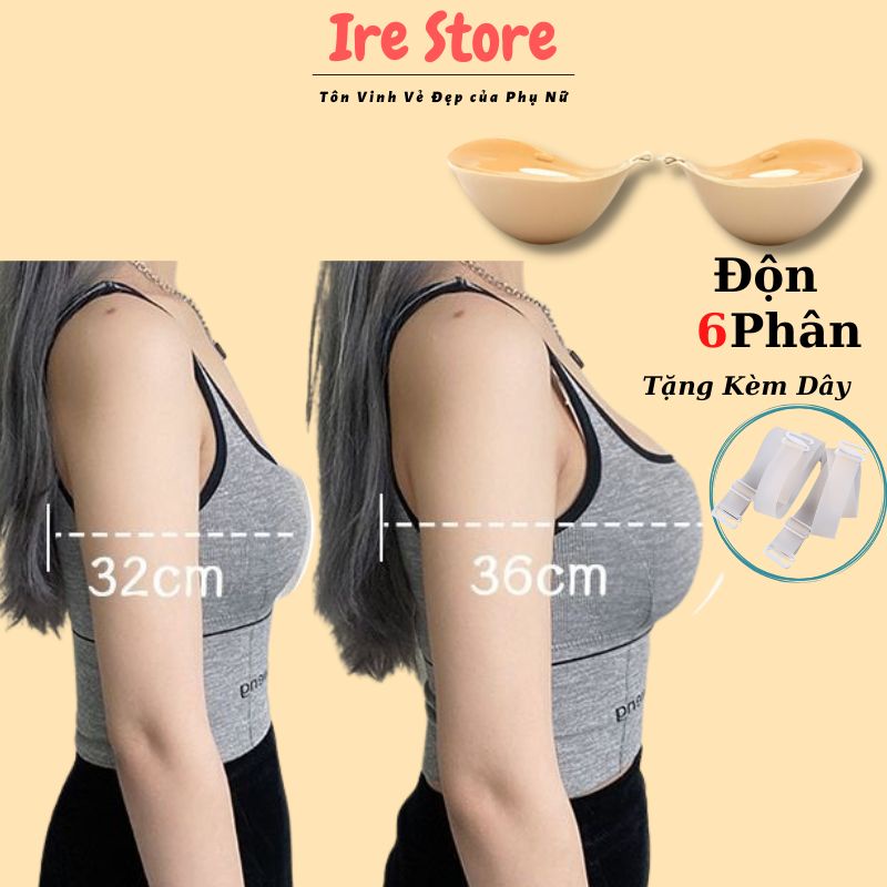 Áo dán nâng ngực đệm dày 6cm miếng dán ngực tạo khe siêu độn HeeSP41