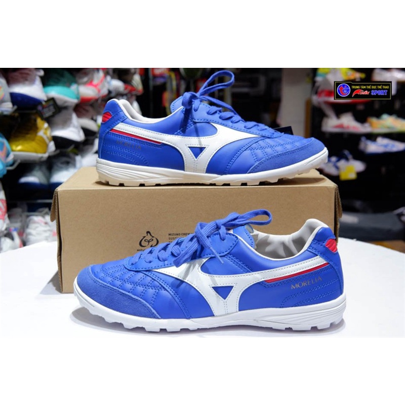 Giày đá bóng MIZUNO MORELIA NEO TF - XANH TRẮNG(size39-45)