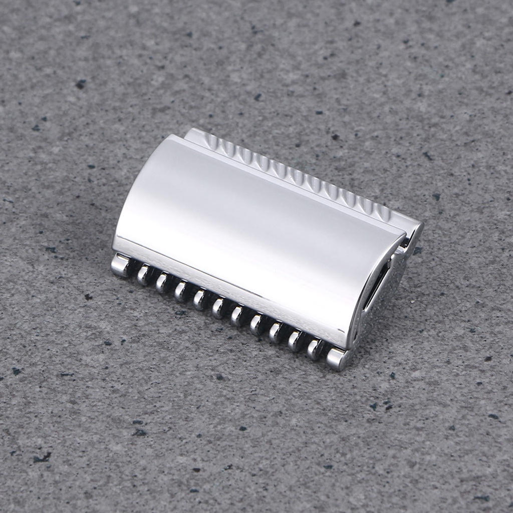 Lược Cạo Râu Bằng Hợp Kim Kẽm Hai Mặt Thay Thế An Toàn Không Cần Dùng Tay