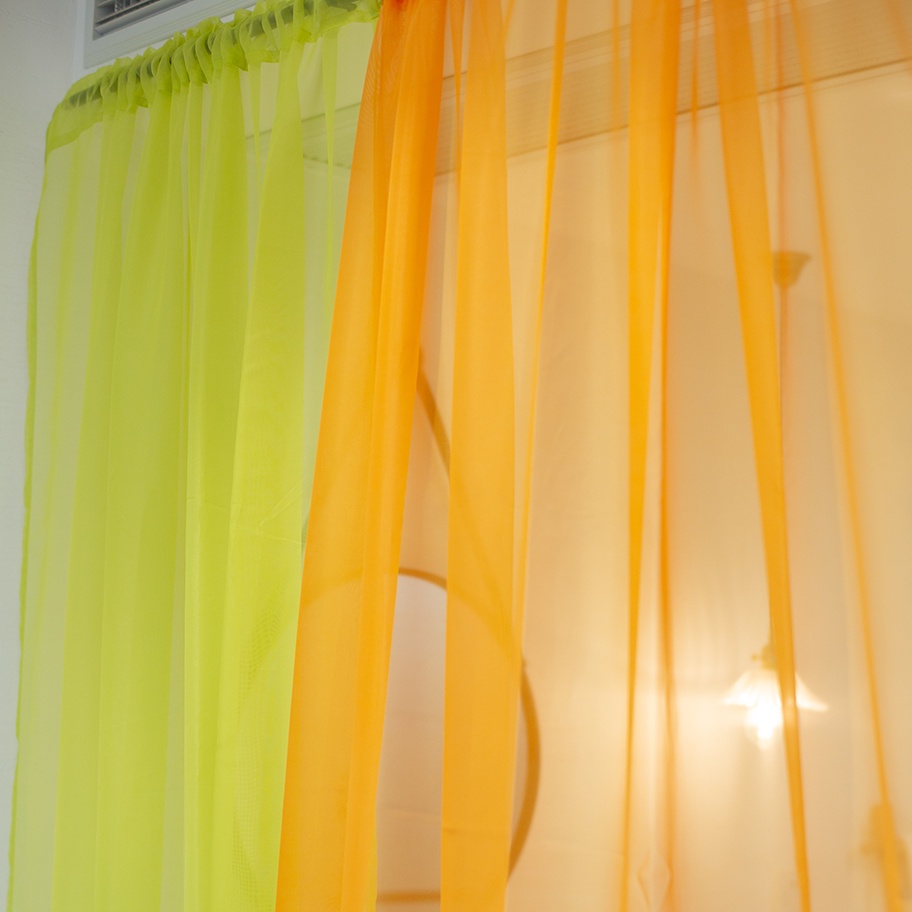 Rèm Cửa Vải Tuyn Nhiều Màu Sắc Dùng Trang Trí Phòng Khách / Đám Cưới