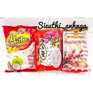 Mứt tết cổ truyền mứt bí/mứt lạc/mứt dừa phong lan hà nội 250g