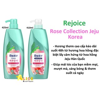 Gội - xã rejoice rose collection jeju 3in1