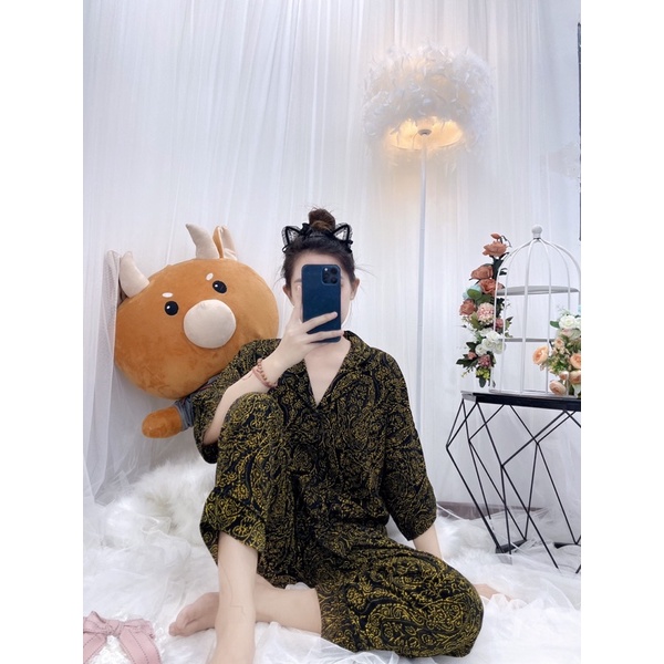 Pijama nữ lụa mango