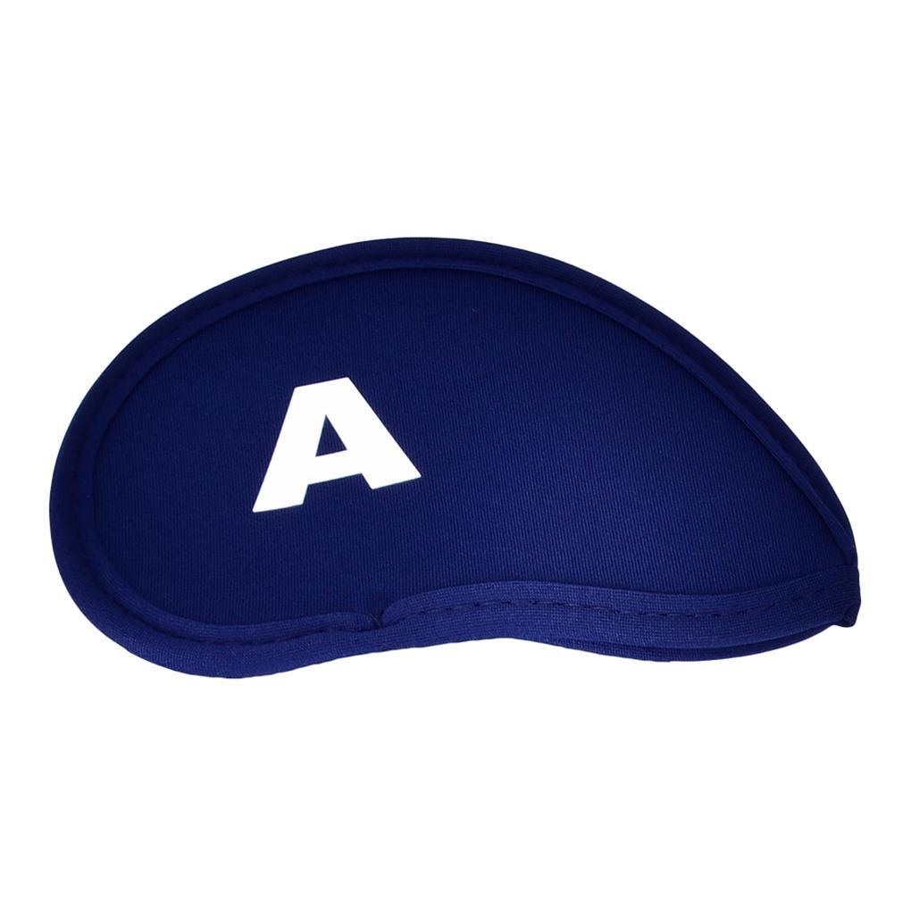 Set 10 Vỏ Bọc Bảo Vệ Gậy Đánh Golf Bằng Nylon Neoprene Chống Thấm Nước Đa Năng