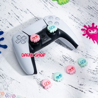 [GeekShare] Núm bọc analog Splatoon 3 cao cấp cho tay cầm DualSense (PS5), DualShock 4 (PS4), Pro Controller, Xbox...