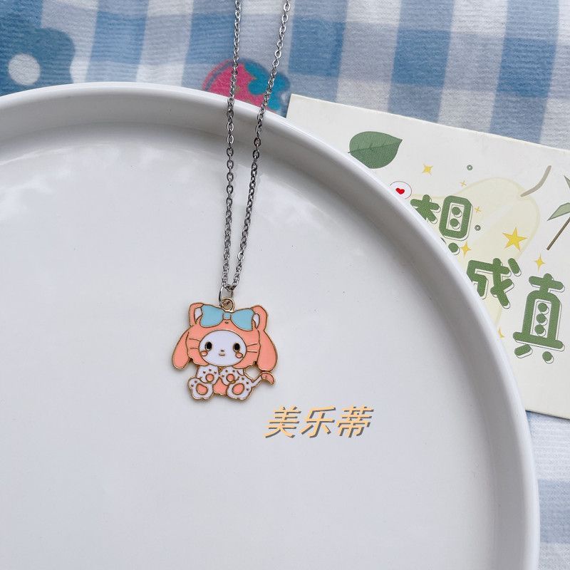 Dây Chuyền Mặt Trái Tim Kuromi Mới Cho Cặp Đôi