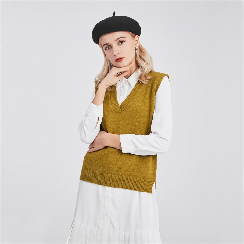 Mũ Beret Màu Trơn Thời Trang JP5