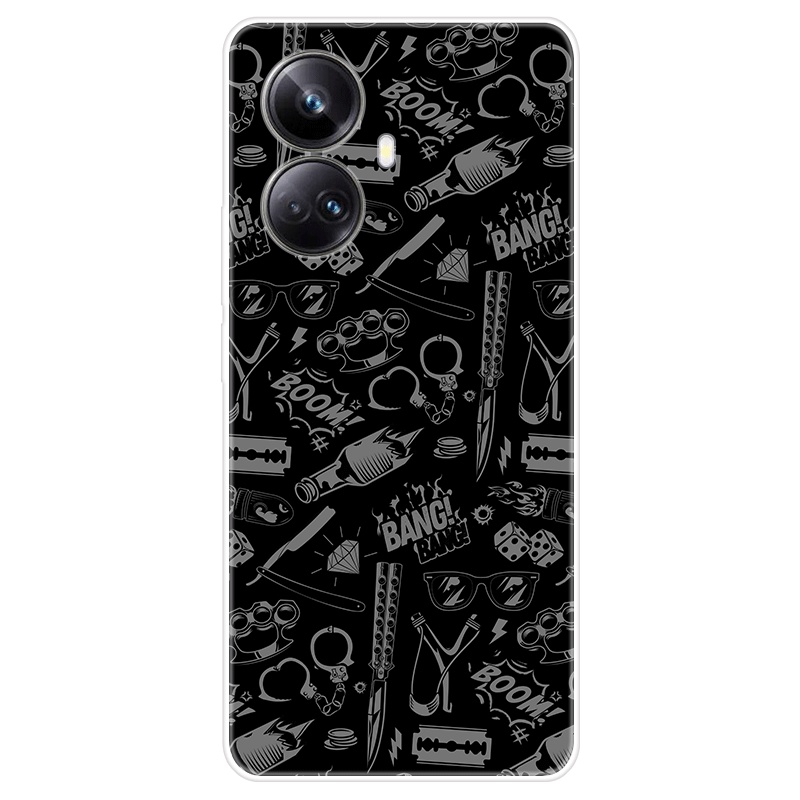 Ốp Điện Thoại TPU Dẻo Họa Tiết Hoạt Hình Dễ Thương Cho Realme 10 Pro Plus Realme10 Pro