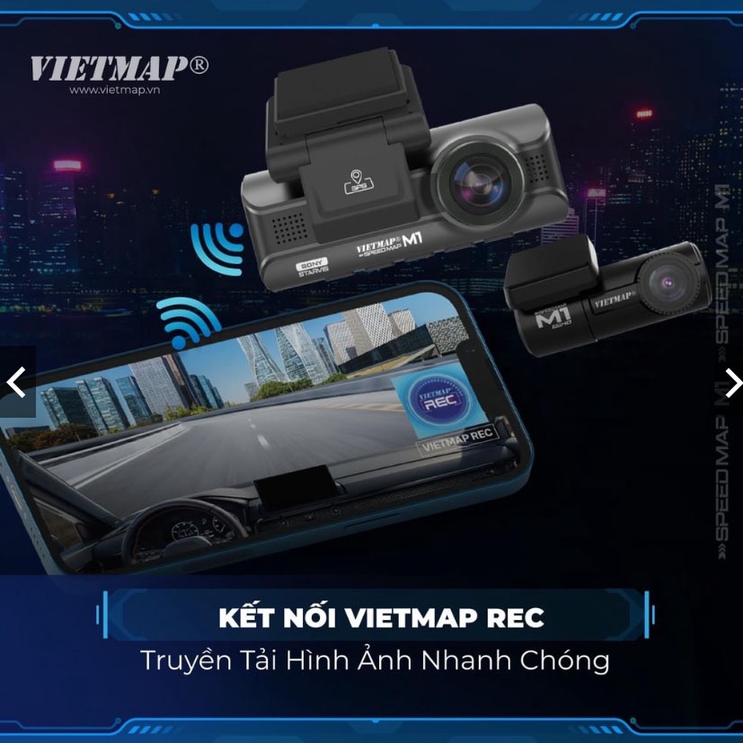 Camera Vietmap Speed Map M1 - Cảnh báo giao thông - Cảnh báo vượt tốc độ - Hàng chính hãng | BigBuy360 - bigbuy360.vn