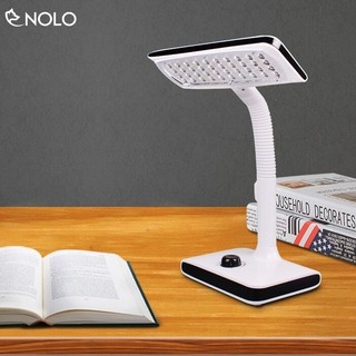 Đèn Bàn Pin Sạc Model DP663 Với 3 Chế Độ Sáng Trắng Vàng Cổ Gập Bẻ 360 Độ Tiện Lợi