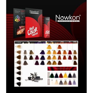 màu nhuộm tóc nowkon