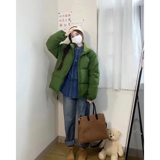 Áo Khoác Phao Nữ🍊 [Tiệm Vải Xinh] 🍊 Áo Phao Hot Trend