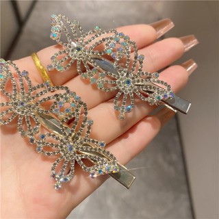 Kẹp Tóc Hình Bướm Đính Đá Dễ Thương Cho Nữ