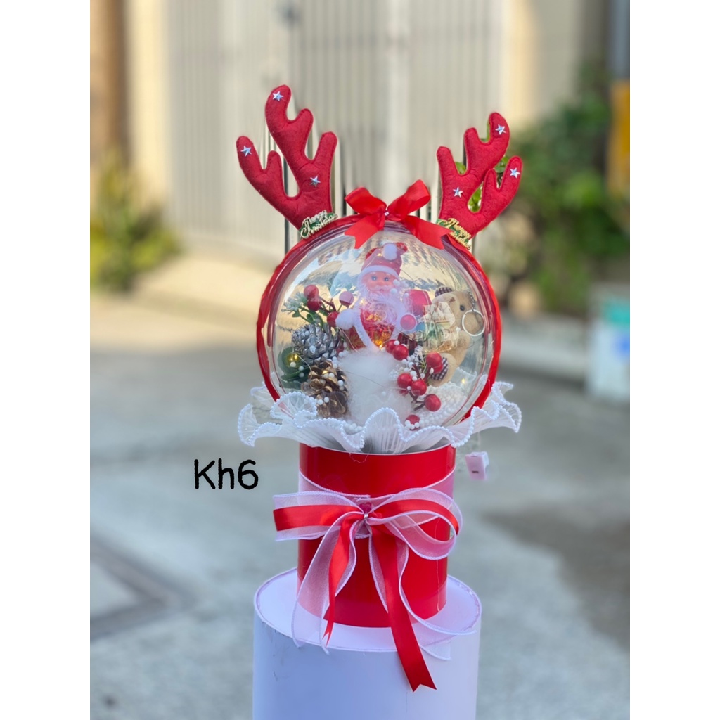 Qùa tặng Noel cho ngươi thương ,Bóng mica 20cm