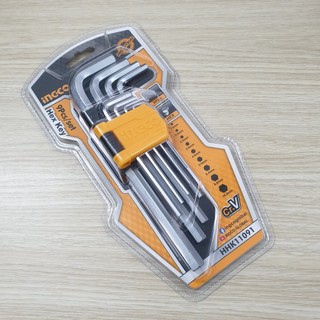 Bộ 9 chìa lục giác ingco hhk11091