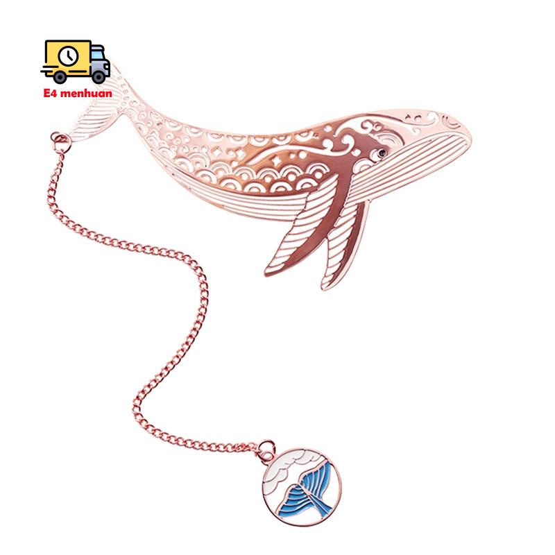 Bookmark Kim Loại Hình Cá Voi Làm Quà Tặng