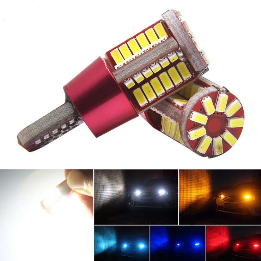 LYMOYO 1 Đèn Led T10 W5W 57smd Siêu Sáng Cho Xe Hơi