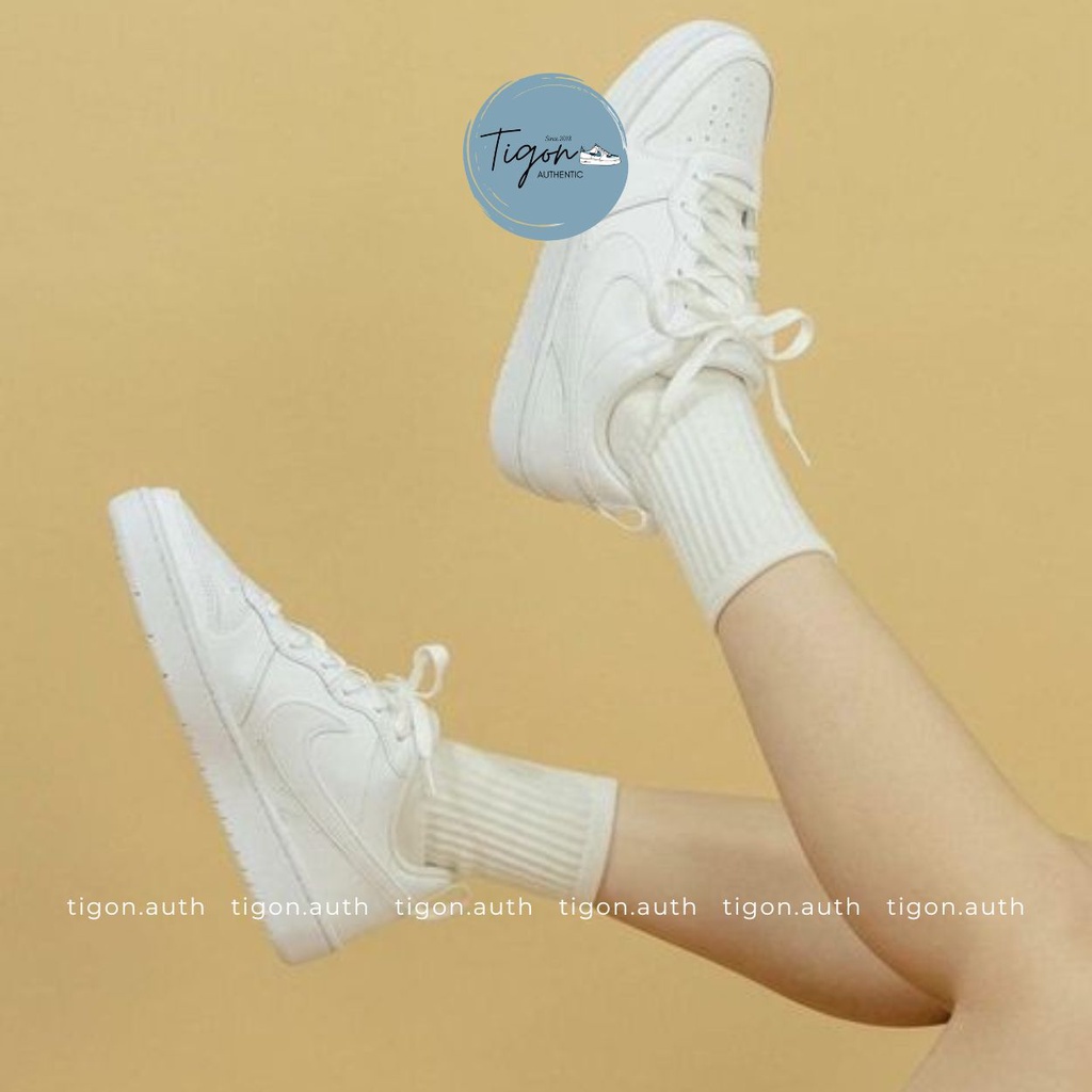 Giày thể thao Nike Court Borough Low, Giày sneaker thể thao chính hãng DV5456-106 [100% AUTHENTI