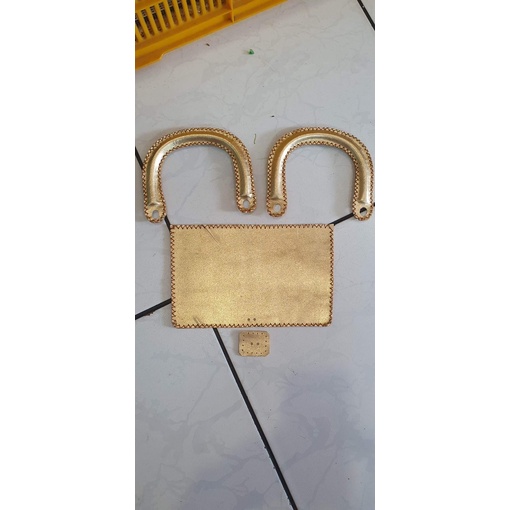 BỘ QUAI DA DIO VÀ NẮP  KÈM NÚT HÍT