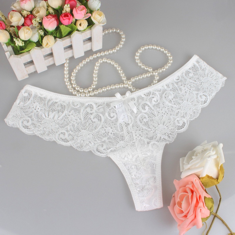 Quần lót nữ ren lọt khe gợi cảm cho nữ sexy dễ thương mềm mại quyến rũ, đồ lót lọt khe ren 04