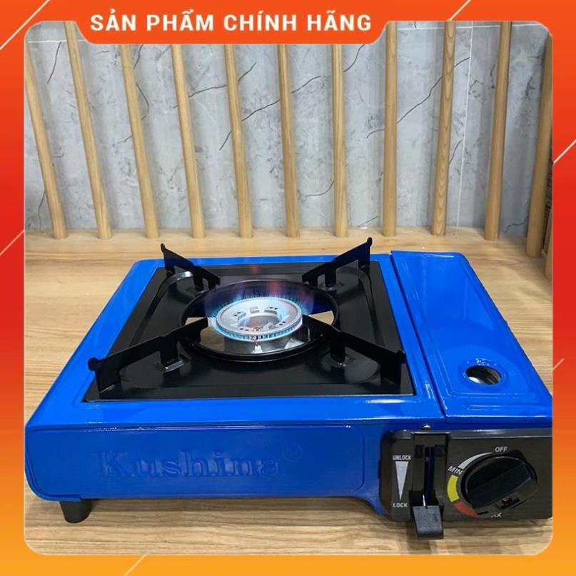 Bếp Gas Du Lịch Sơn KUSHINA,  Bếp ga mini dùng bình gas, lon ga mini  - Hàng Chính hãng