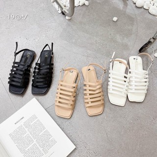 Giày sandal đế thấp nhiều dây có size lớn 35-42