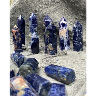 Trụ đá Sodalite xanh dương | CADA DECOR