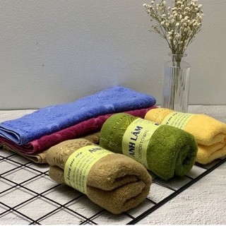 Khăn rửa mặt cotton sợi bông cao cấp anh lâm