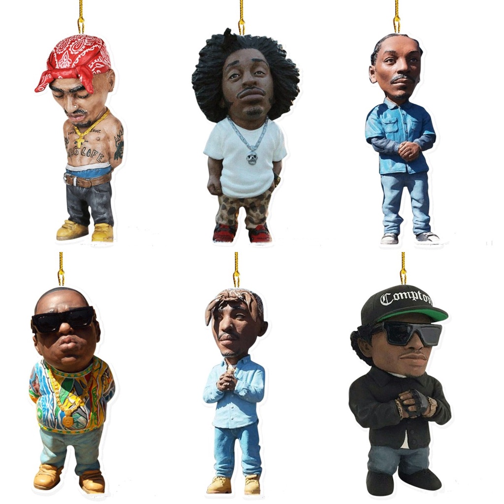 Ngôi Sao rap Không Có Tòn Ten biggie Quà Tặng Mặt Dây Chuyền acrylic