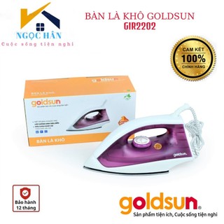 Bàn là khô goldsun gir2202 - bàn ủi khô goldsun gir2202 - gir2201 tự động ngắt quá nhiệt -bảo hành chính hãng toàn quốc