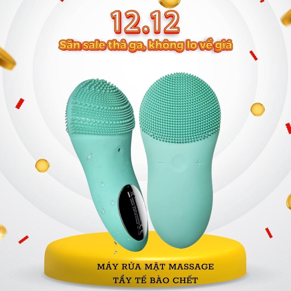 Máy rửa mặt kết hợp massage công nghệ sóng siêu âm sonic Touch beauty – TB 1788