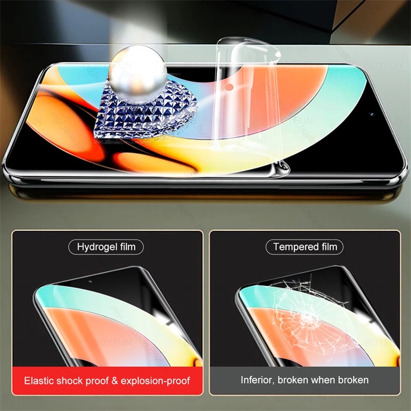 Kính Cường Lực 6 Trong 1 Bảo Vệ Màn Hình Máy Ảnh Cho Realme 10 Pro Plus Realme10 Realmi 10 4G 10pro Proplus 5G