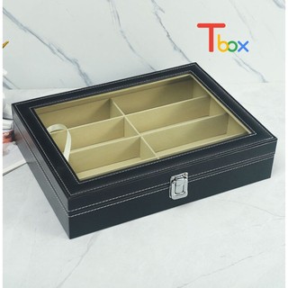 Hộp trưng bày kính mắt bằng da cao cấp