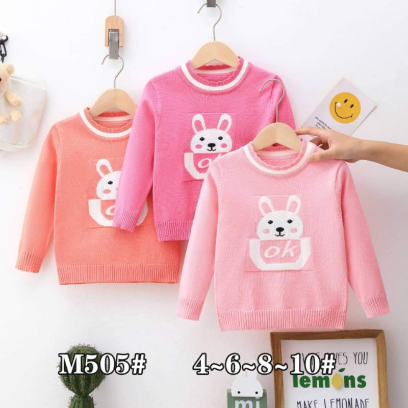 (nhiều mẫu) Áo len bé gái dài tay cao cấp Quảng châu 7-25kg