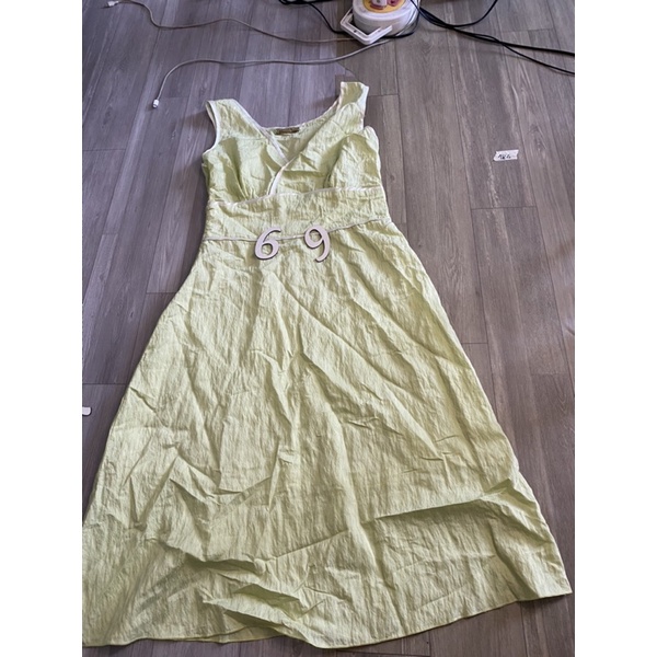 2hand đầm kiểu eo 69cm mã 184