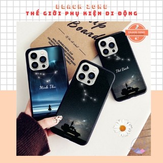Ốp lưng ip 12 / ip 12 mini / ip 12 pro / ip 12 pro max in hình 12 cung hoàng đạo chất liệu kính