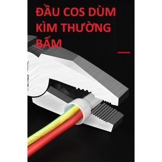 Đầu cos mũ chụp thông minh nối dây dùng kìm thường bấm cũng được cex1,cex2,cex5
