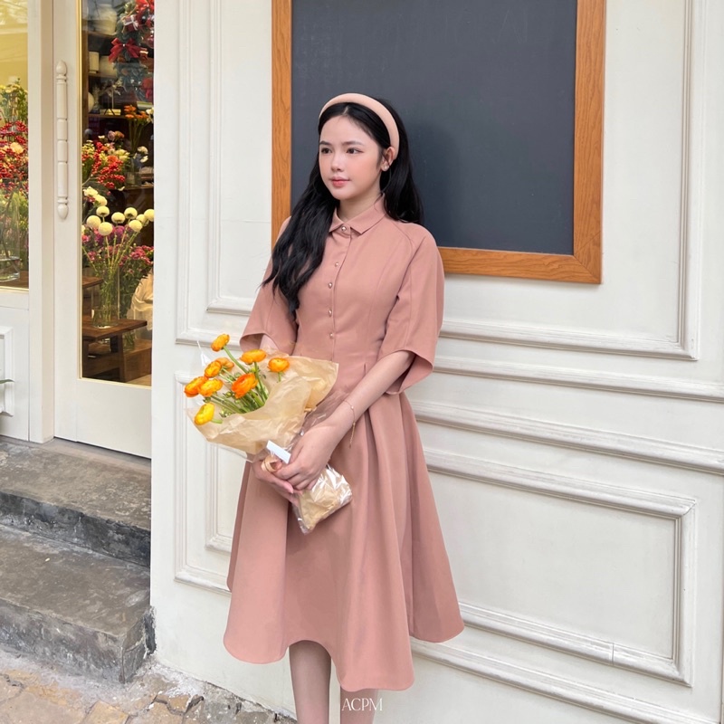Erica dress / Váy sơ mi tay lỡ