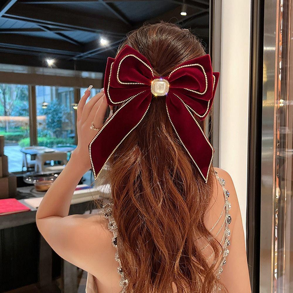 Kẹp Tóc Hình Cá Mập Thiết Kế Mới Thanh Lịch Thời Trang Dành Cho Nữ|Giá Đỡ Kẹp Tóc Đuôi Ngựa Bằng Nhung