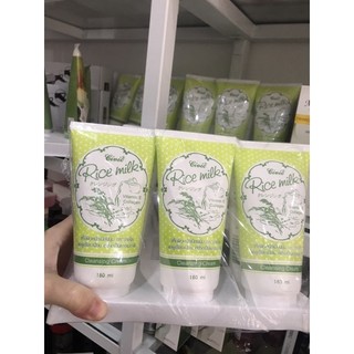 Sữa rủa mặt gạo 180ml 🍀vitaminE colagen 🍀