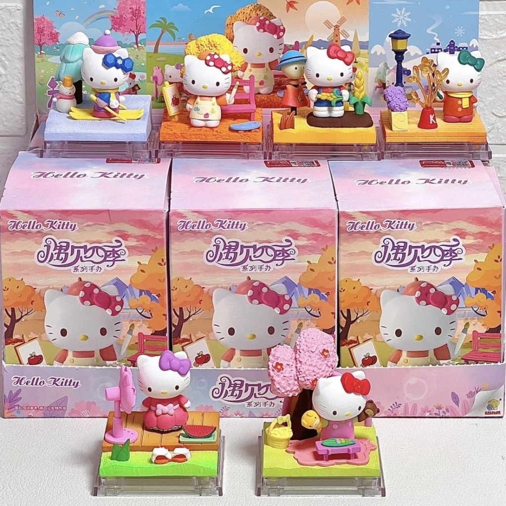 Mô Hình Hello Kitty Dễ Thương Dùng Trang Trí