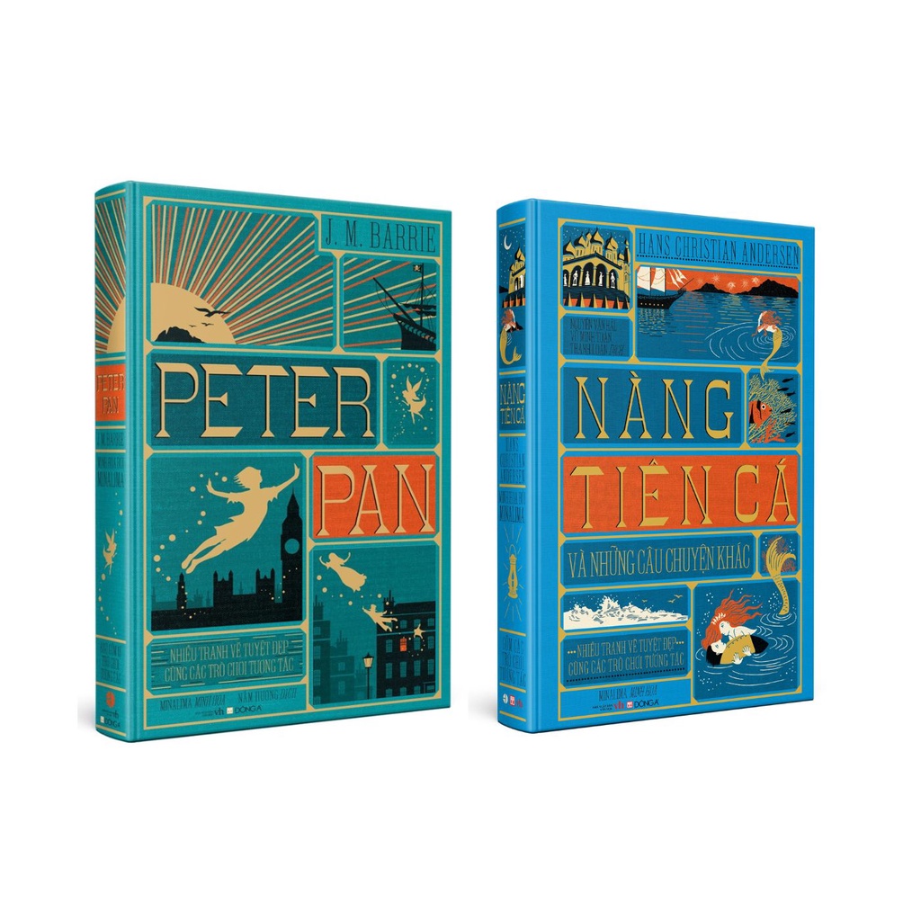 Sách - Combo 2 cuốn: Peter Pan + Nàng tiên cá và những câu chuyện khác - Đông A