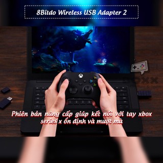 USB 8Bitdo cho tay cầm Xbox, PS4, PS5, Pro Controller