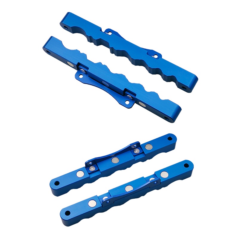 1 Phụ Kiện Cố Định Pê Đan Xe Đạp Bằng Hợp Kim Nhôm Màu Xanh Dương Tiện Dụng