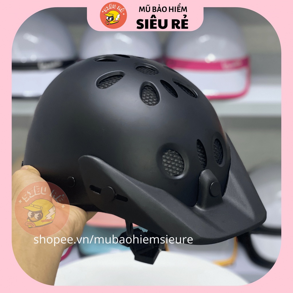 Nón bảo hiểm thể thao cao cấp 5B Sport kiểu dáng cá tính , Mũ bảo hiểm nữa đầu dành cho cả nam và nữ